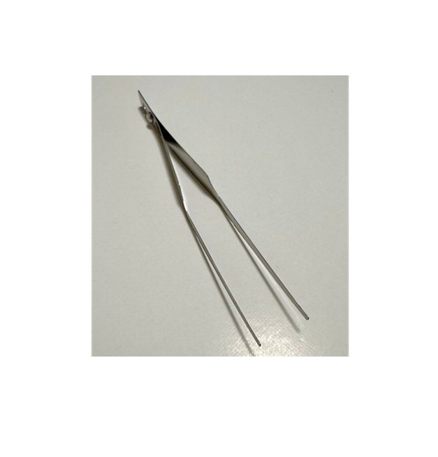 Spring steel super soft grip tweezers image 2