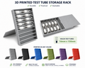 Test tube storage rack/display (10 tubes) image 0