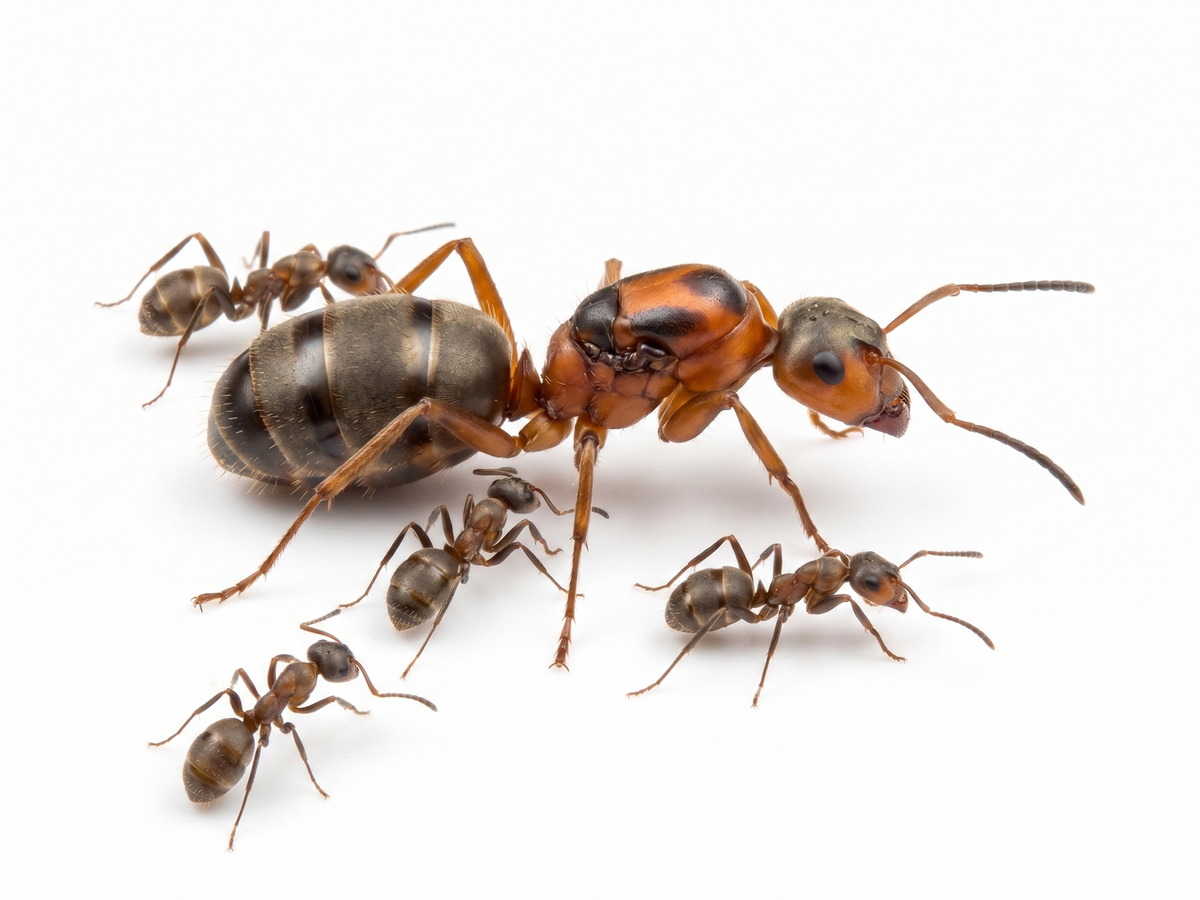 Formica neorufibarbis (queen, 0-5 workers, eggs) image 0